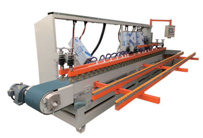 YY-1000 型岩板异形马肚边抛光机