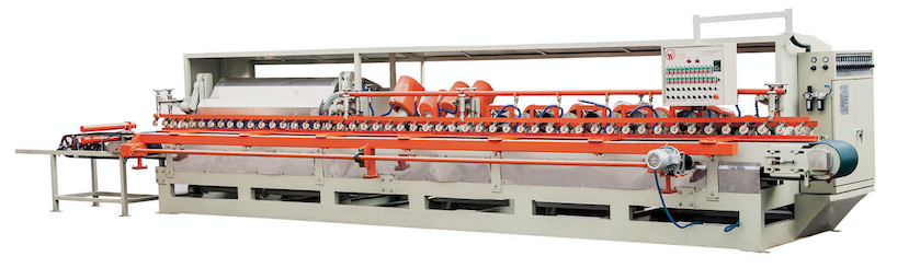 YY-1200 型 14 头多功能全自动圆弧抛光机